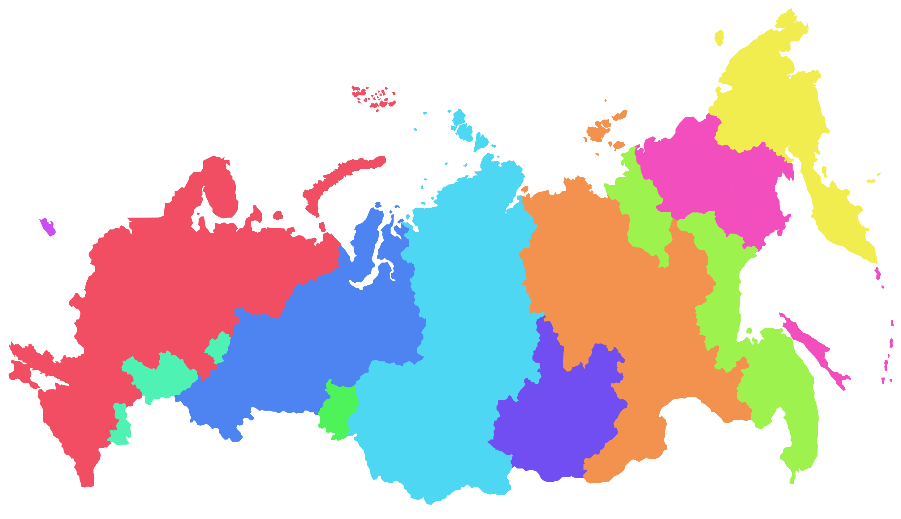 Карта России